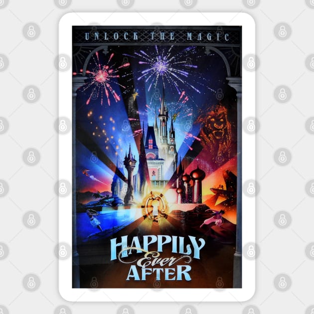 Happily Ever After Poster Sticker by SoggyCheeseFry